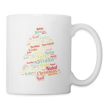 Arbre de Noël - Mug blanc - blanc - Droite