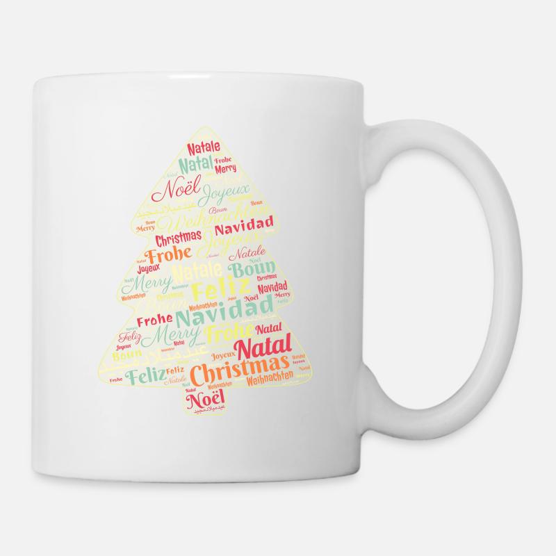 Christmas tree - Mug - white