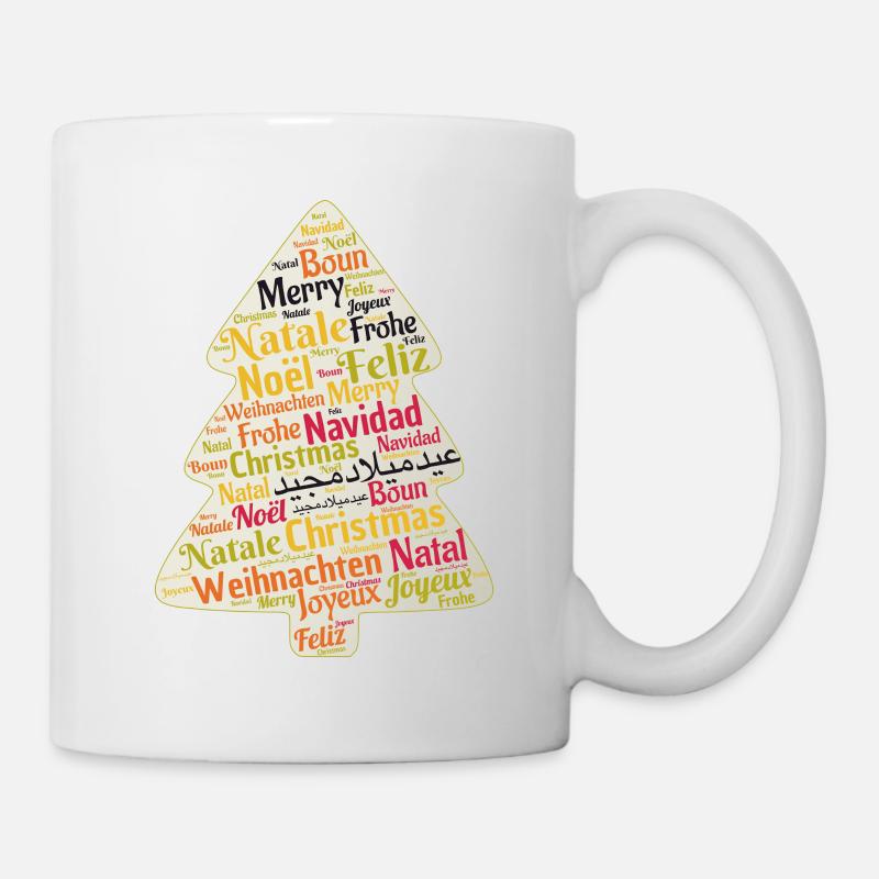 Geschenkidee Weihnachten - Tasse - Weiß