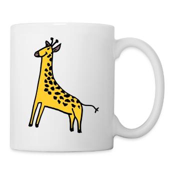 Girafe - Mug blanc - blanc - Droite