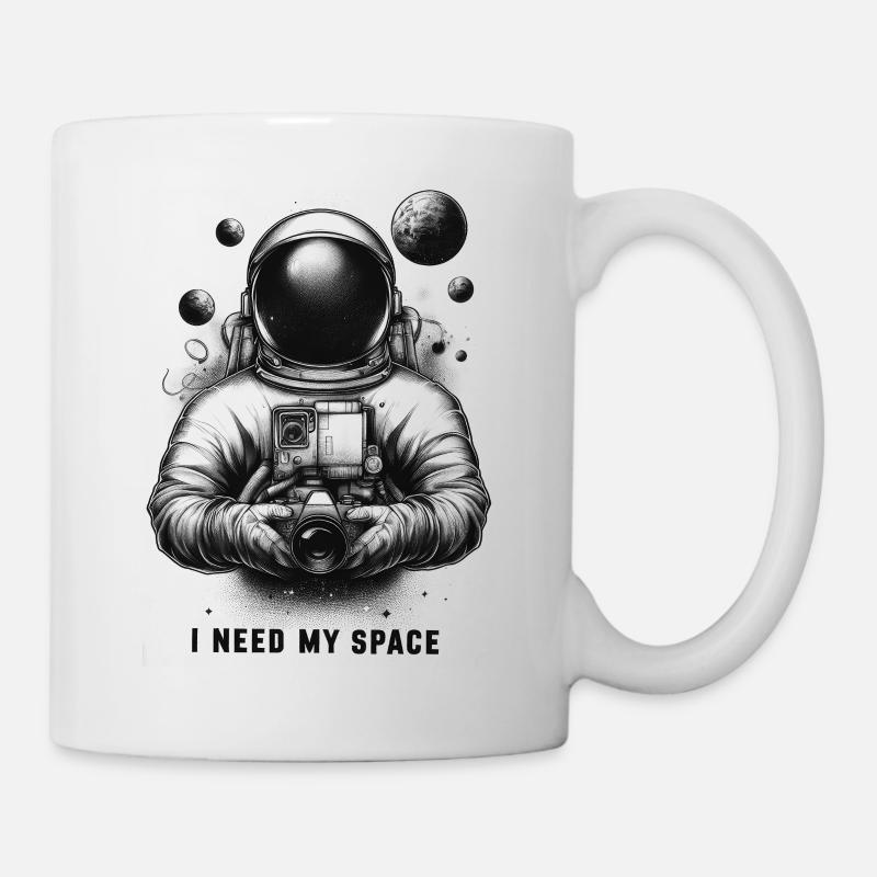 I NEED MY SPACE - Mug - white