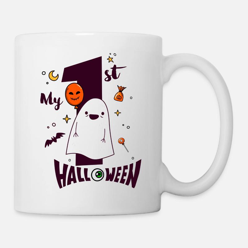 Mon premier Halloween - Mug blanc - blanc