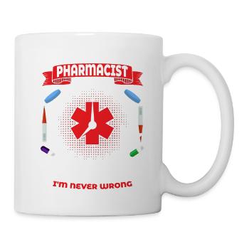 I'm A Pharmacist To Save Time Pharmacy Medical Tec - Mug - white - Right