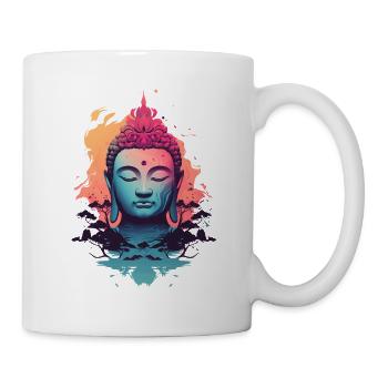 Buddha - Tasse - Weiß - Rechts