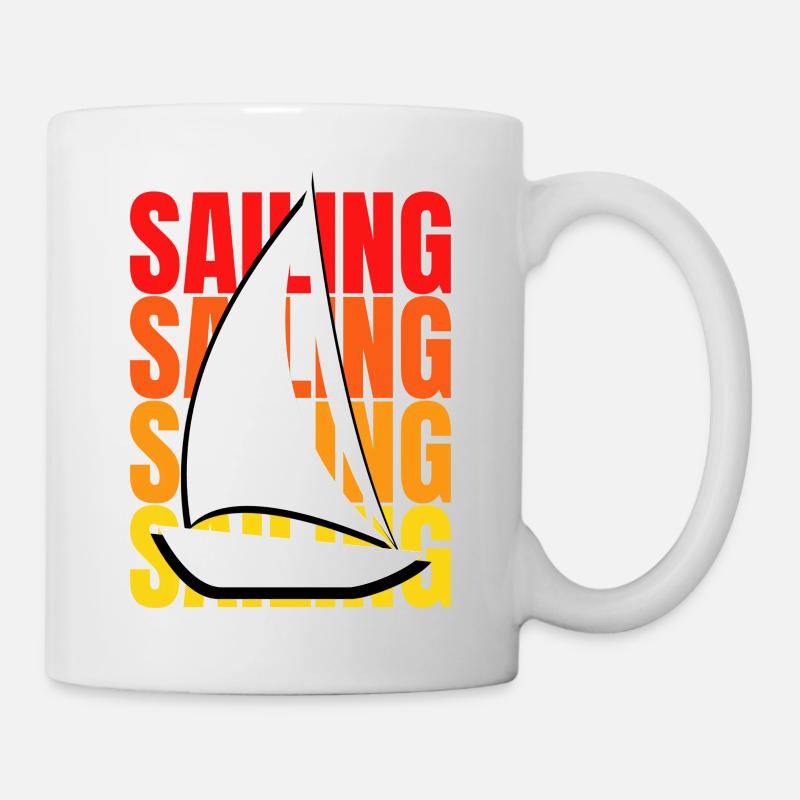 Sailing Dreams: Wind in the Sails - Mug - white