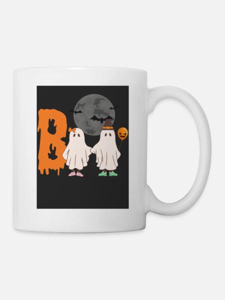 Halloween Boo - Tasse - Weiß