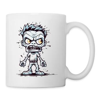 Zombie Elegance: Pure Apocalypse Glimpse! - Mug blanc - blanc - Droite