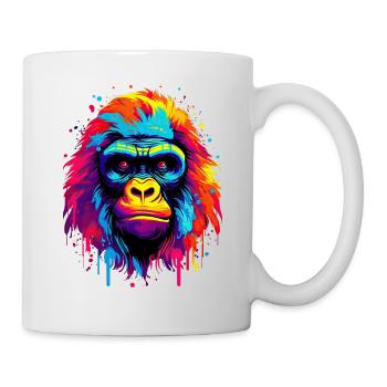 Radiant Spectrum Gorilla - Tasse - Weiß - Rechts