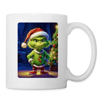 Noël Noël Grouch modèle vierge 1.8 - Mug blanc - blanc - Droite