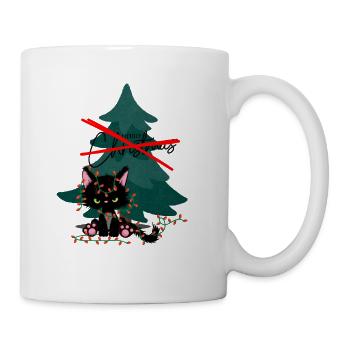 Merry Christmas Cats Design Merry Christmas - Mug - white - Right