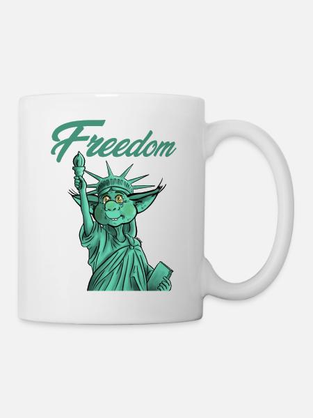 Freedom korrigan - Mug blanc - blanc