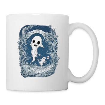 Small evening spook - Mug - white - Right