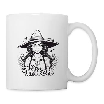 Witch - Tasse - Weiß - Rechts