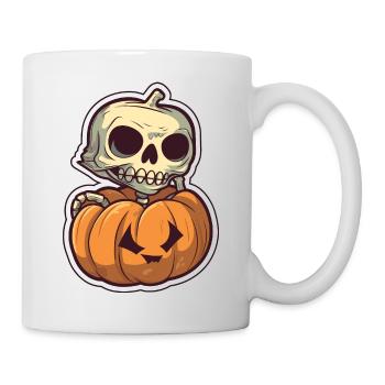 Citrouille 7 - Mug blanc - blanc - Droite