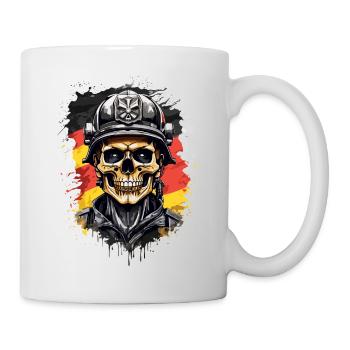 German Firefighter Heroes Skulls - Mug - white - Right