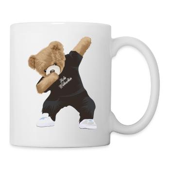 Dabbing Teddy - Tasse - Weiß - Rechts