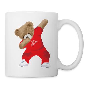 Dabbing Teddy - Tasse - Weiß - Rechts