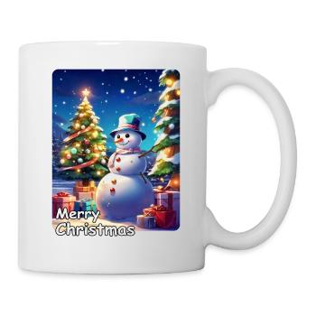 Christmas Snowman Design 1.2 - Mug - white - Right