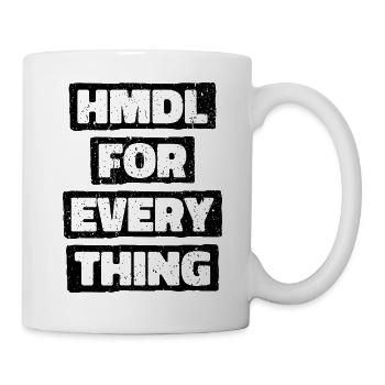 HMDL for Evth - Alhamdulillah for everything - Mug - white - Right
