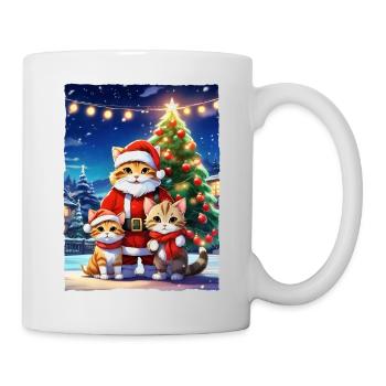 Christmas Cats Family 1.5 - Mug - white - Right