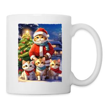 Christmas Cats Family 1.7 - Mug - white - Right