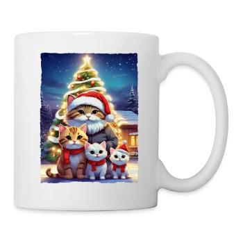 Christmas Cats Family 1.2 - Mug - white - Right