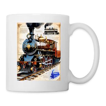 Zug #2 - Tasse - Weiß - Rechts