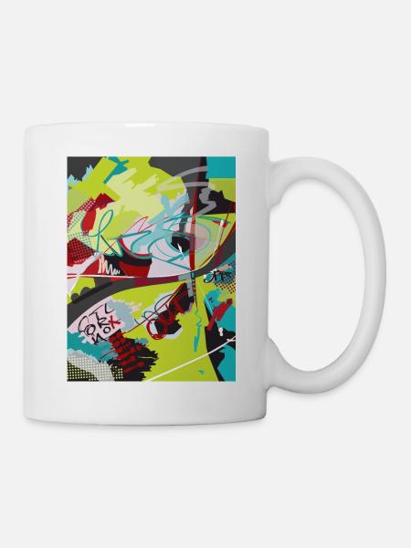 OUT off Control - Tasse - Weiß