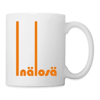 inälosä - reinhören.Auf das Bauchgefühl hören. - Tasse - Weiß - Rechts