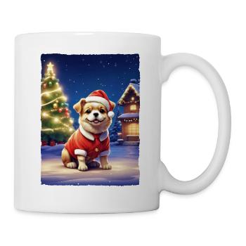 Christmas Dog 1.10 - Mug - white - Right