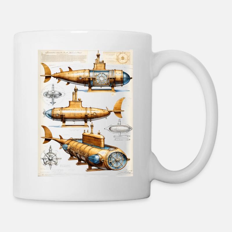 U-Boot #2 - Tasse - Weiß