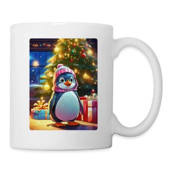 Christmas Penguin 1.4 - Mug - white - Right