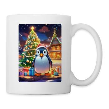 Christmas Penguin 1.6 - Mug - white - Right