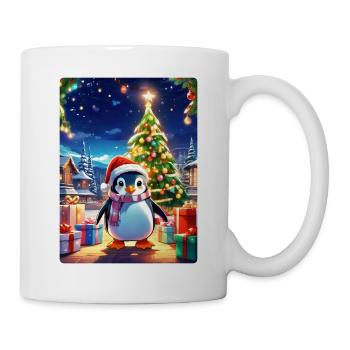 Christmas Penguin 1.7 - Mug - white - Right