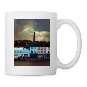 Cork City: A rainbow over Patrick’s Quay - Mug - white - Right