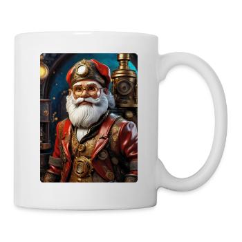 Père Noël steampunk 1.10 - Mug blanc - blanc - Droite