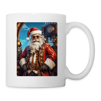 Père Noël steampunk 1.14 - Mug blanc - blanc - Droite