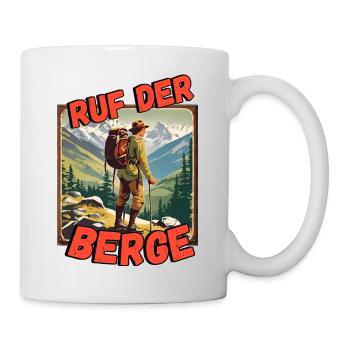 L’appel de la montagne... Migration - Mug blanc - blanc - Droite