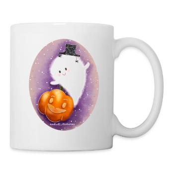 Joyeux Halloweenween - Mug blanc - blanc - Droite