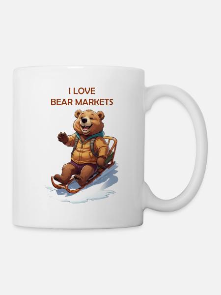 Bear Market Bear - Mug - white