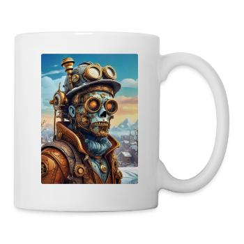 Steampunk Winter Landscape Zombie 1.10 - Mug - white - Right