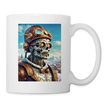 Steampunk Winter Landscape Zombie 1.18 - Mug - white - Right