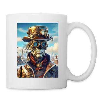 Steampunk Paysage D’hiver Zombie 1.17 - Mug blanc - blanc - Droite