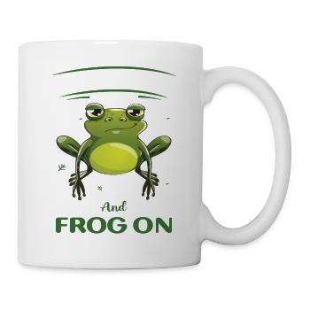 Keep Calm and Frog on - Mug - white - Right