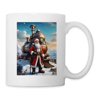 Père Noël Steampunk Winter Wonderland 1.3 - Mug blanc - blanc - Droite