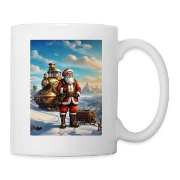 Père Noël Steampunk Winter Wonderland 1.2 - Mug blanc - blanc - Droite