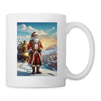 Père Noël Steampunk Winter Wonderland 1.1 - Mug blanc - blanc - Droite