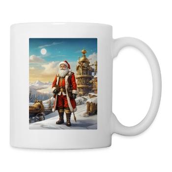 Père Noël Steampunk Winter Wonderland 1.5 - Mug blanc - blanc - Droite