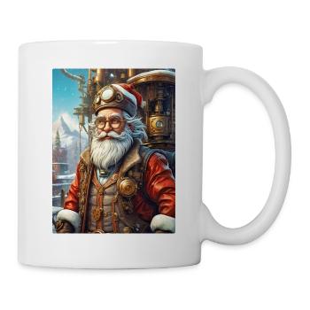 Père Noël Steampunk Winter Wonderland 1.4 - Mug blanc - blanc - Droite