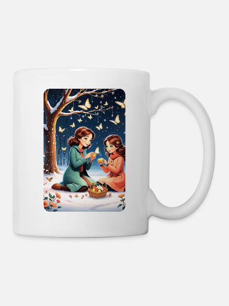 personalisiertes Design-Muttergeschenk - Tasse - Weiß
